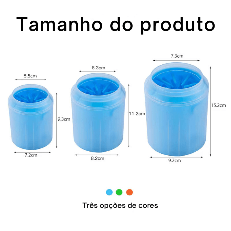 Transforme a Limpeza do Seu Pet com o Copo Lavador de Patas: Conforto e Praticidade em Silicone Macio