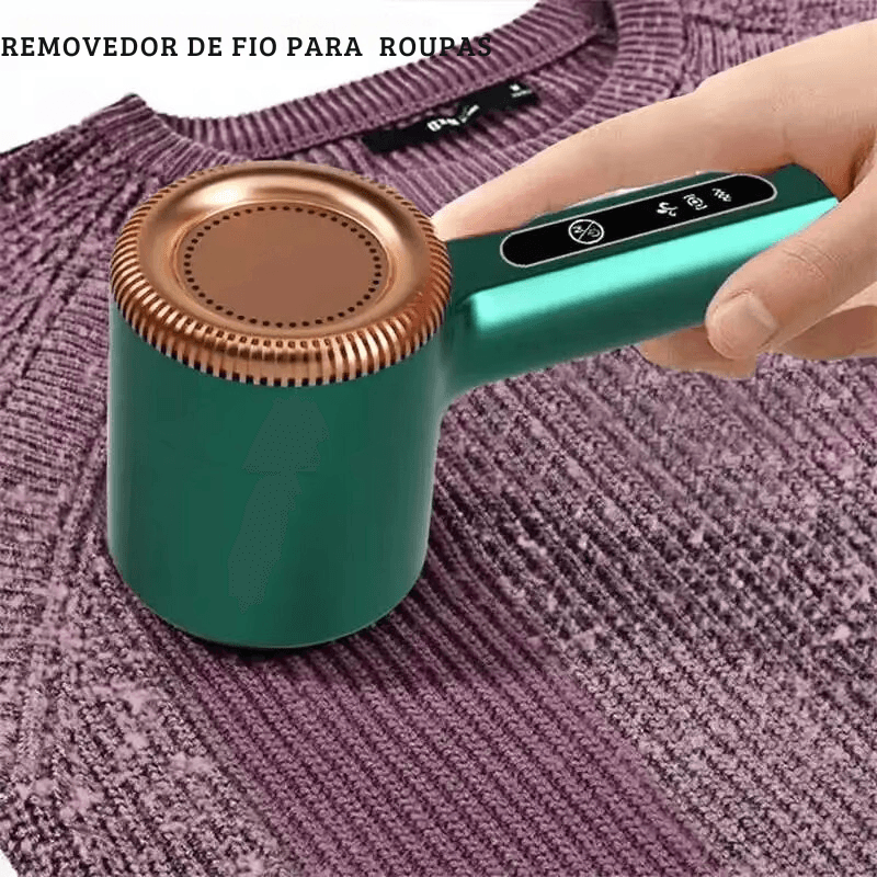 Revitalize Suas Roupas com o Removedor Elétrico de Fiapos USB: O Aparador Recarregável para Pelotas e Fios