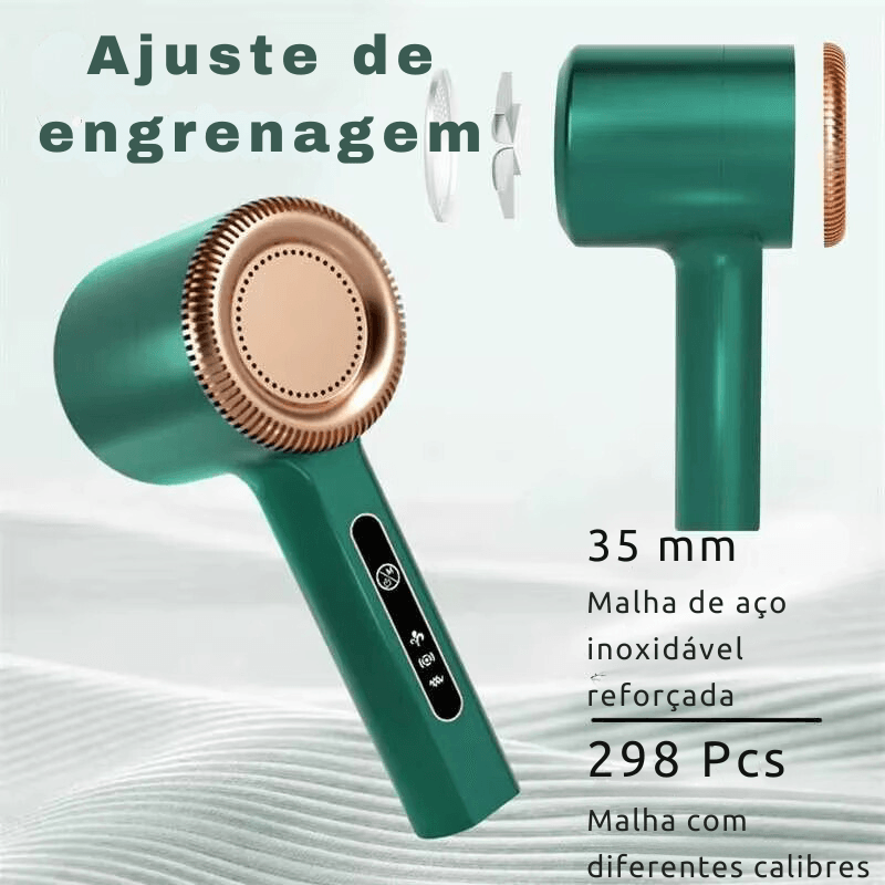 Revitalize Suas Roupas com o Removedor Elétrico de Fiapos USB: O Aparador Recarregável para Pelotas e Fios