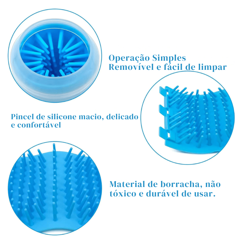 Transforme a Limpeza do Seu Pet com o Copo Lavador de Patas: Conforto e Praticidade em Silicone Macio