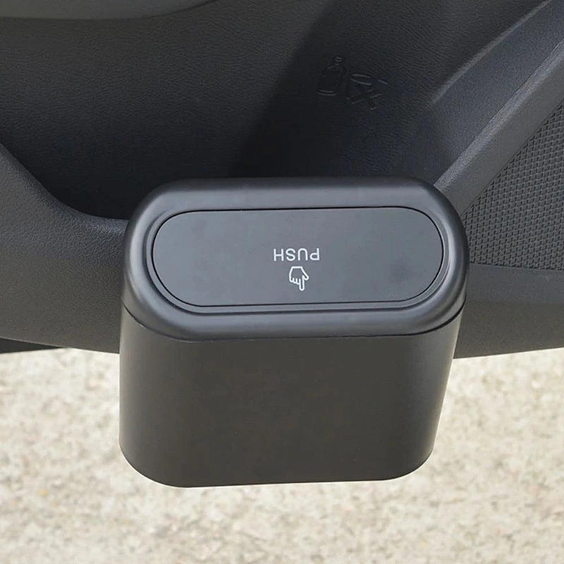 Lixeira Compacta para Carro de 1L - Organize Seu Interior com Estilo e Praticidade!