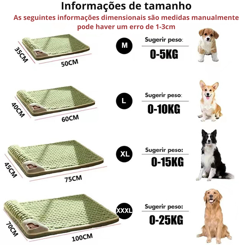 Cama Removível e Lavável para Pets